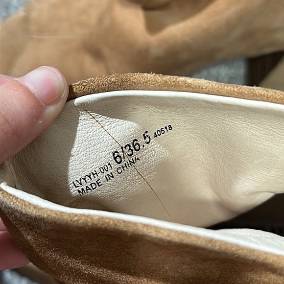 Chinese Laundry Kristin Cavallari Laurel Suede Peep Toe Booties - Picture 12 of 12